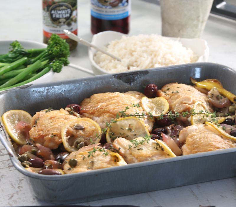 Chicken casserole with Capers Always Fresh